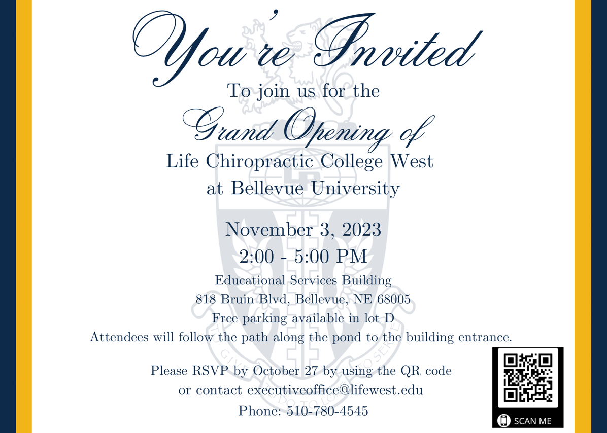 Invitation to Grand Opening